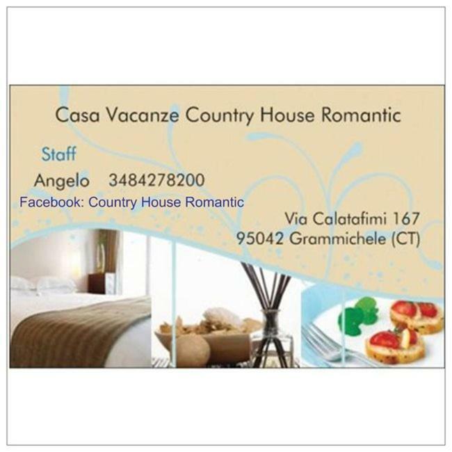 Grammichele Casa Vacanza Contry House Romantic מראה חיצוני תמונה